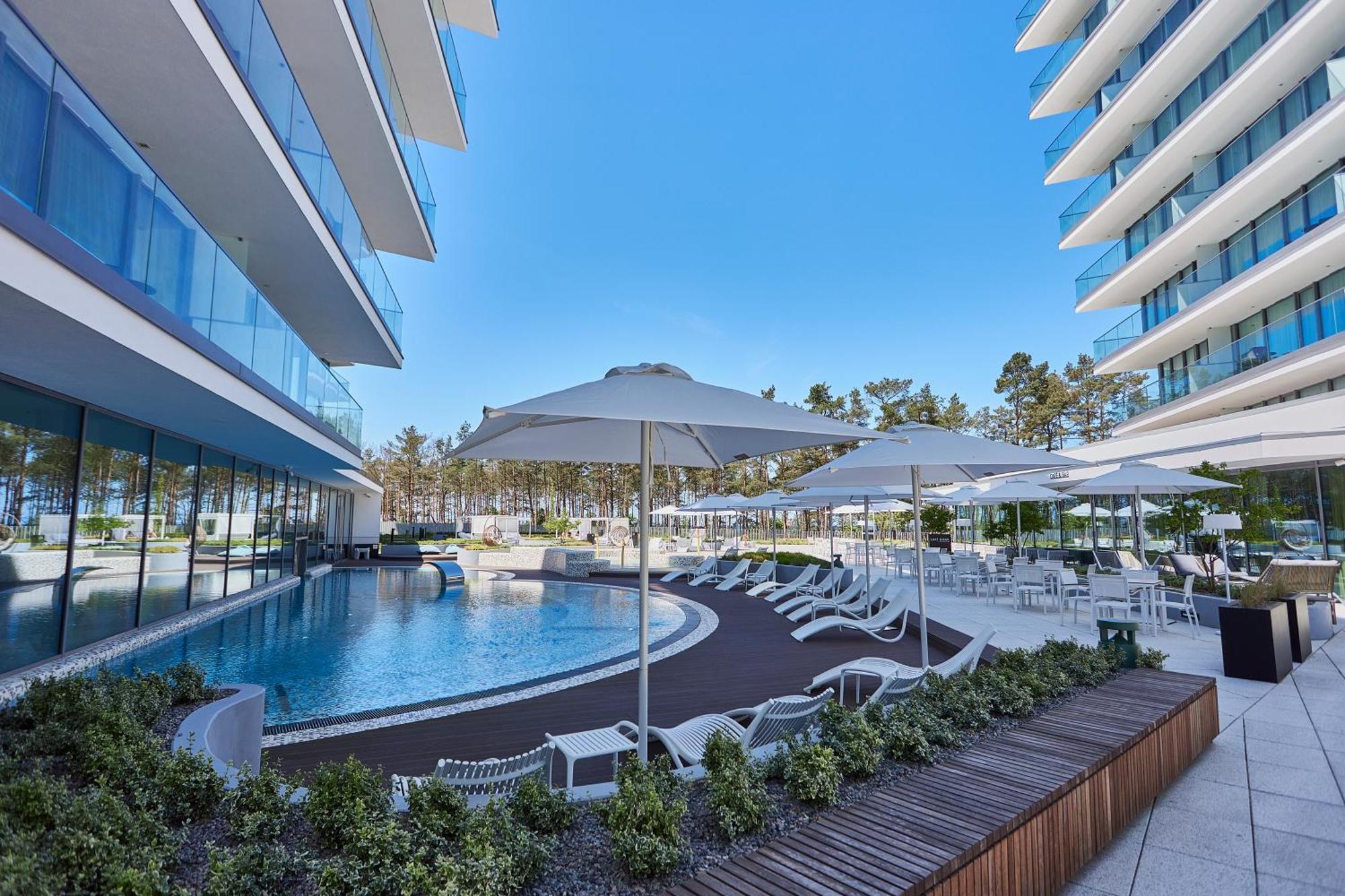 Wave De Luxe Studio Resort&Spa 755B - Sea View 미엥지즈드로예 외부 사진