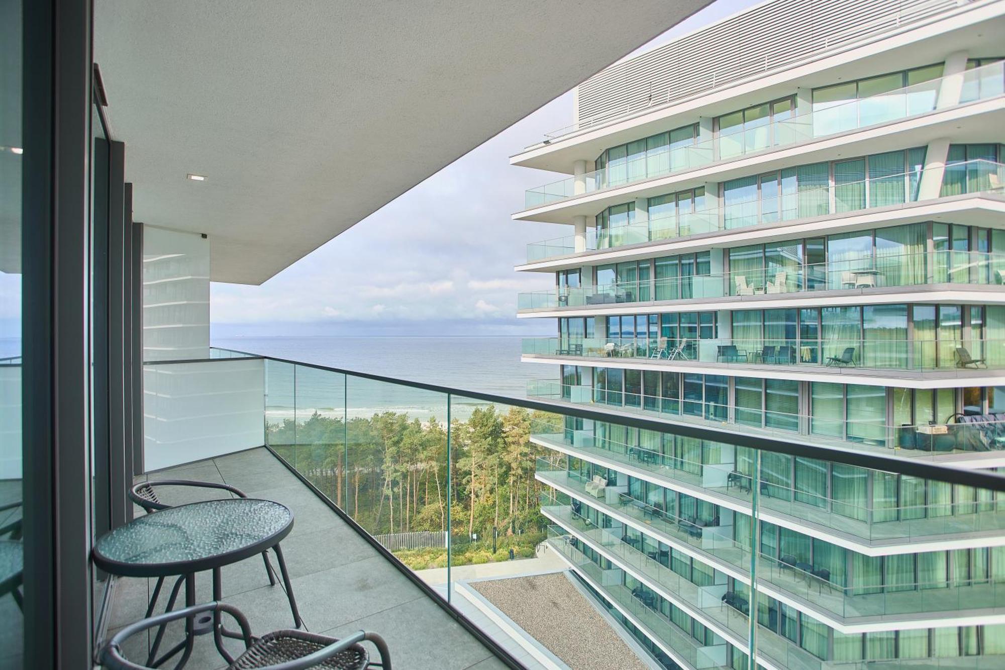 Wave De Luxe Studio Resort&Spa 755B - Sea View 미엥지즈드로예 외부 사진